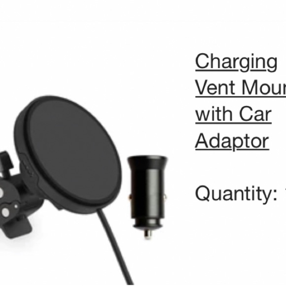 Wireless Car Air Vent mount Charger